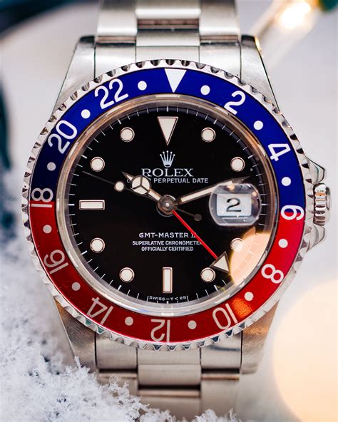 rolex gmt 2 pepsi 16710|rolex pepsi new price.